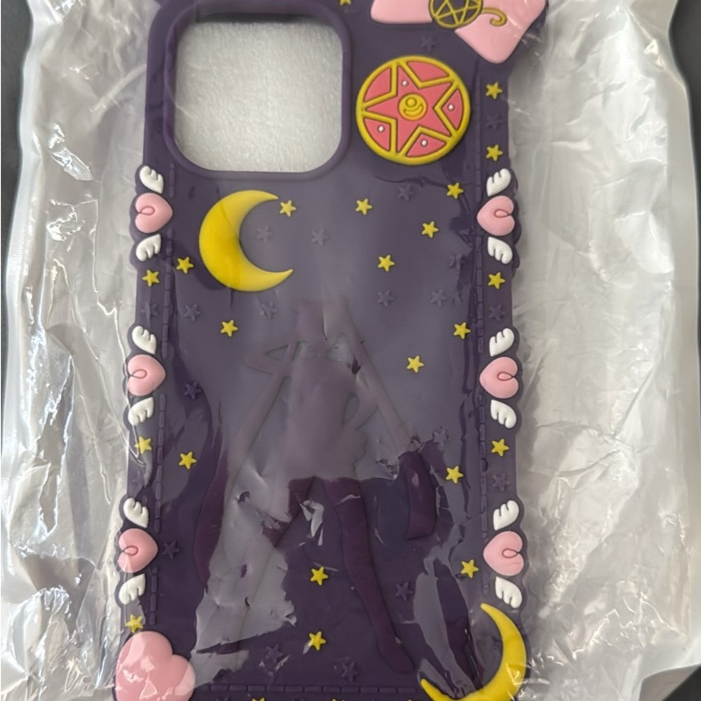 Purple Sailor Moon iPhone 15PM Case
